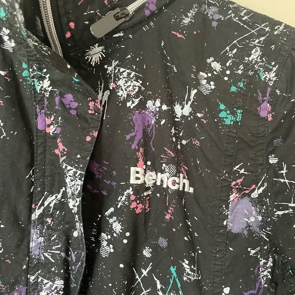 Bench Splatter Pattern Full Zip Sweater - Picture 3 of 4
